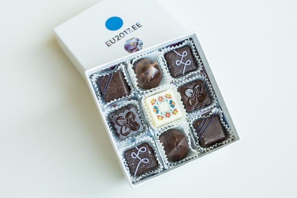 Handmade chocolate truffles