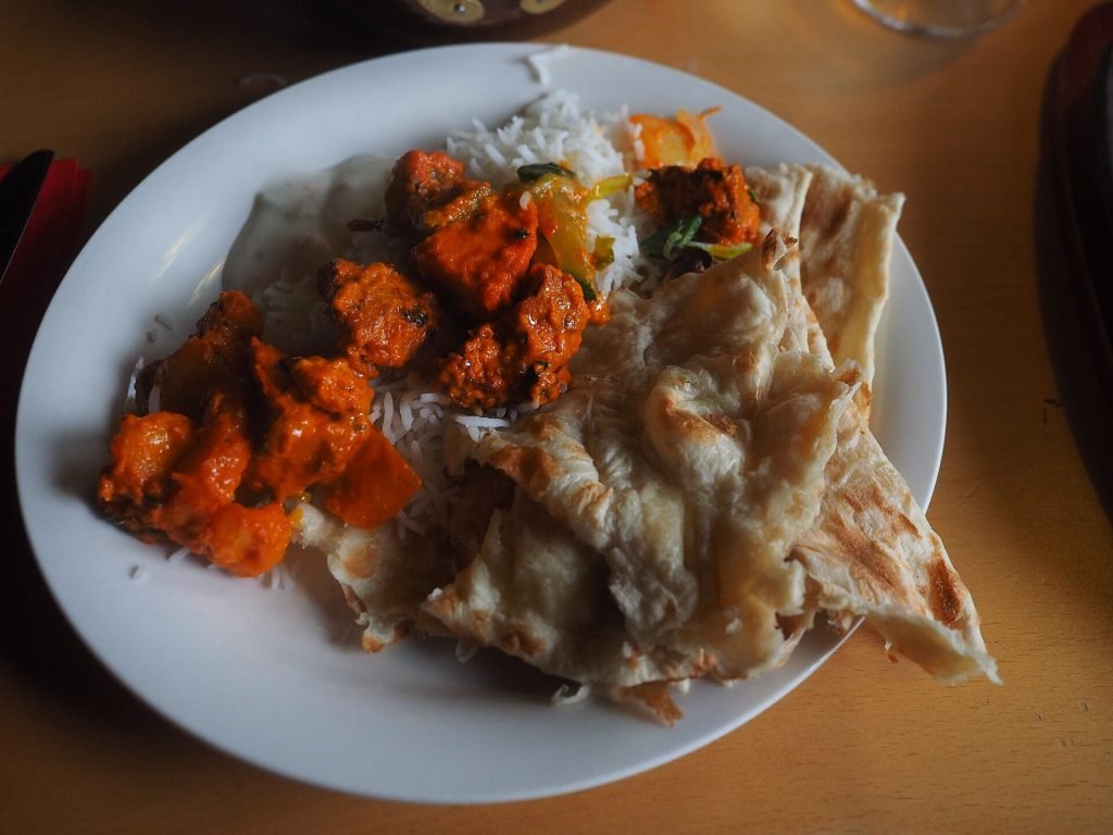 American midwest dinner plate